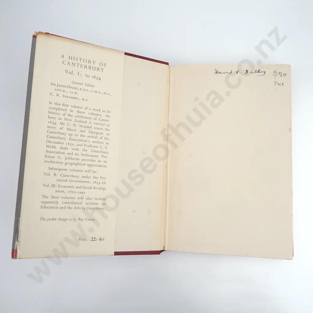 A History of Canterbury, Volumes I & II Image 1++