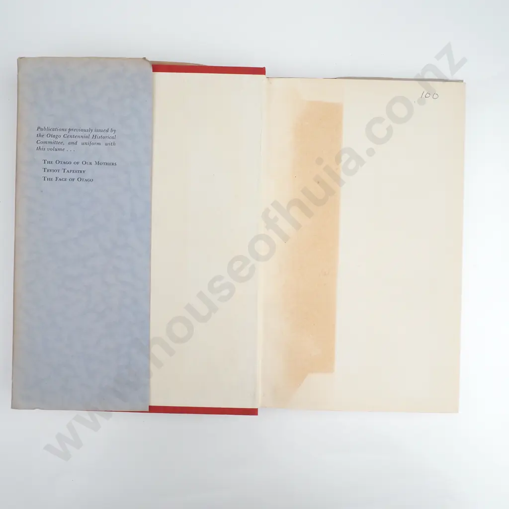 Two Books -Waite F Hon  'Pioneering in South Otago', Otago Centennial Historical Publications (1948, First Edition) Image 1++