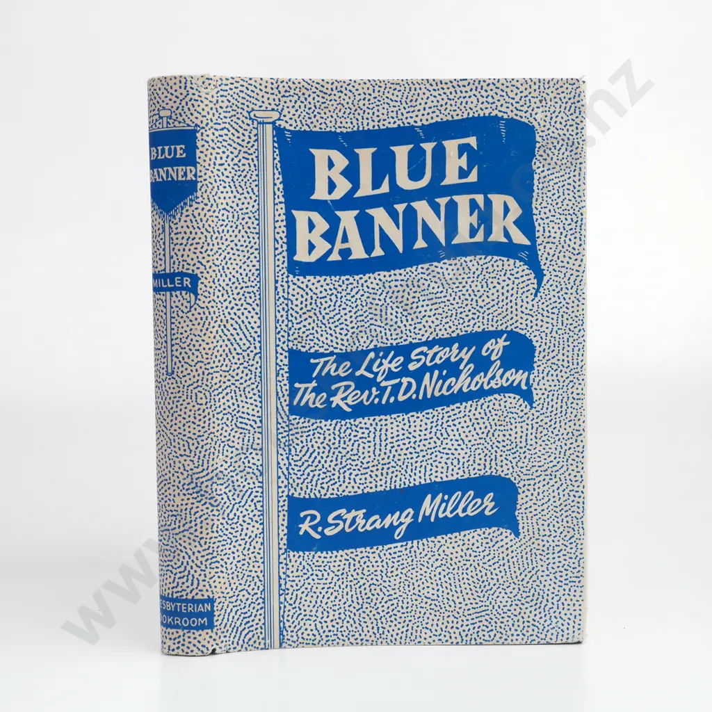Miller, Robert Strang; Blue Banner Image 1++