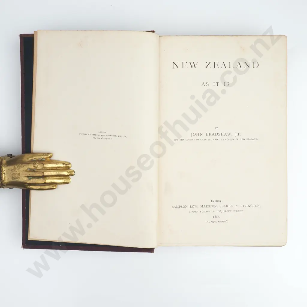 Bradshaw, John; New Zealand As It Is Image 1++