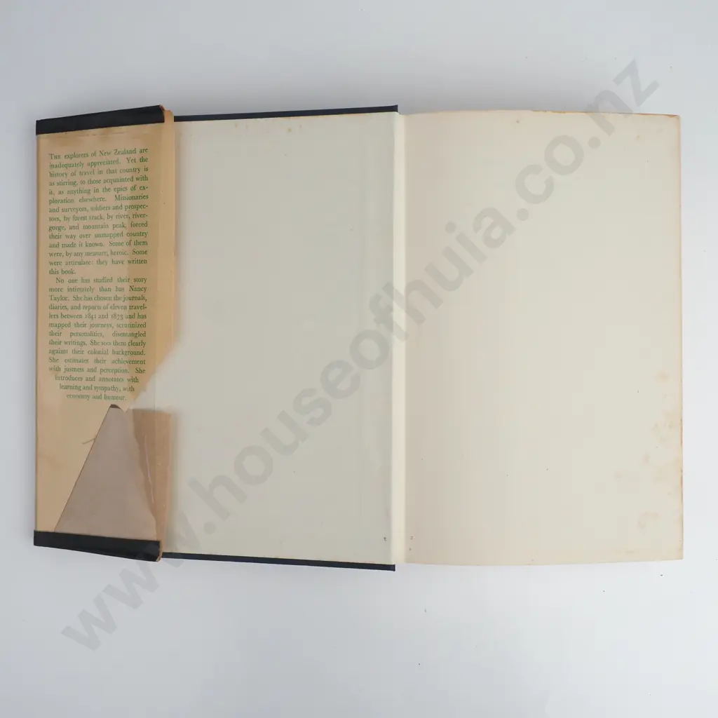 Taylor, Nancy M. [Ed]; Early Travellers in New Zealand Image 1++