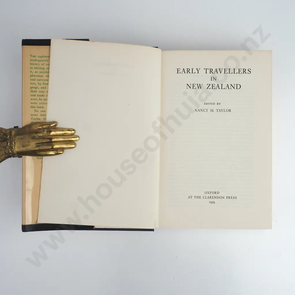 Taylor, Nancy M. [Ed]; Early Travellers in New Zealand Image 1++