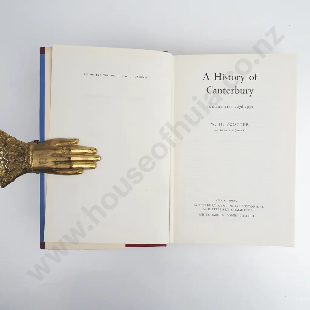 A History Of Canterbury; 3 Volume Set First Edition Hardback Set (1957, 1965, 1971) Image 1++