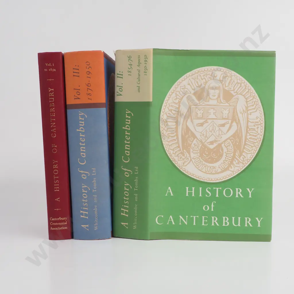A History Of Canterbury; 3 Volume Set First Edition Hardback Set (1957, 1965, 1971) Image 1++