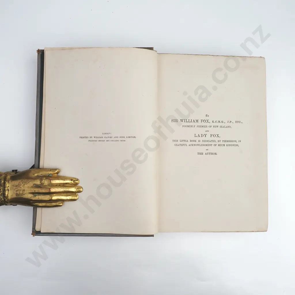 Moore, J. M.; New Zealand for the Emigrant Invalid and Tourist Image 1++