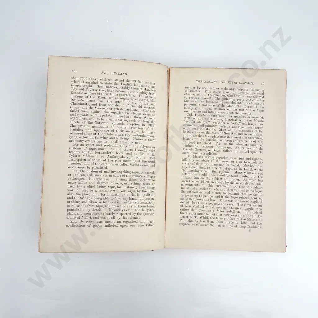 Moore, J. M.; New Zealand for the Emigrant Invalid and Tourist Image 1++