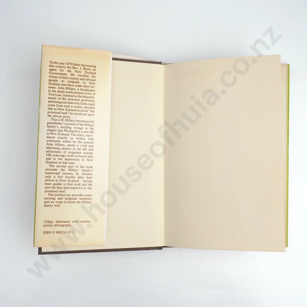 J.H.Hillary - 'Westland, Journal of John Hillary' Image 1++