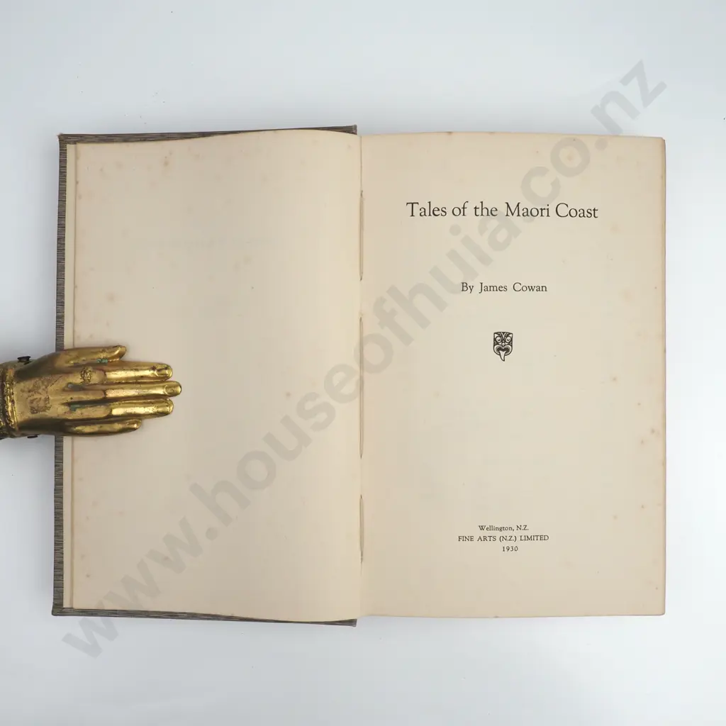 James Cowan - 'Tales of the Maori Coast' Fine Arts Limited (1930) Image 1++