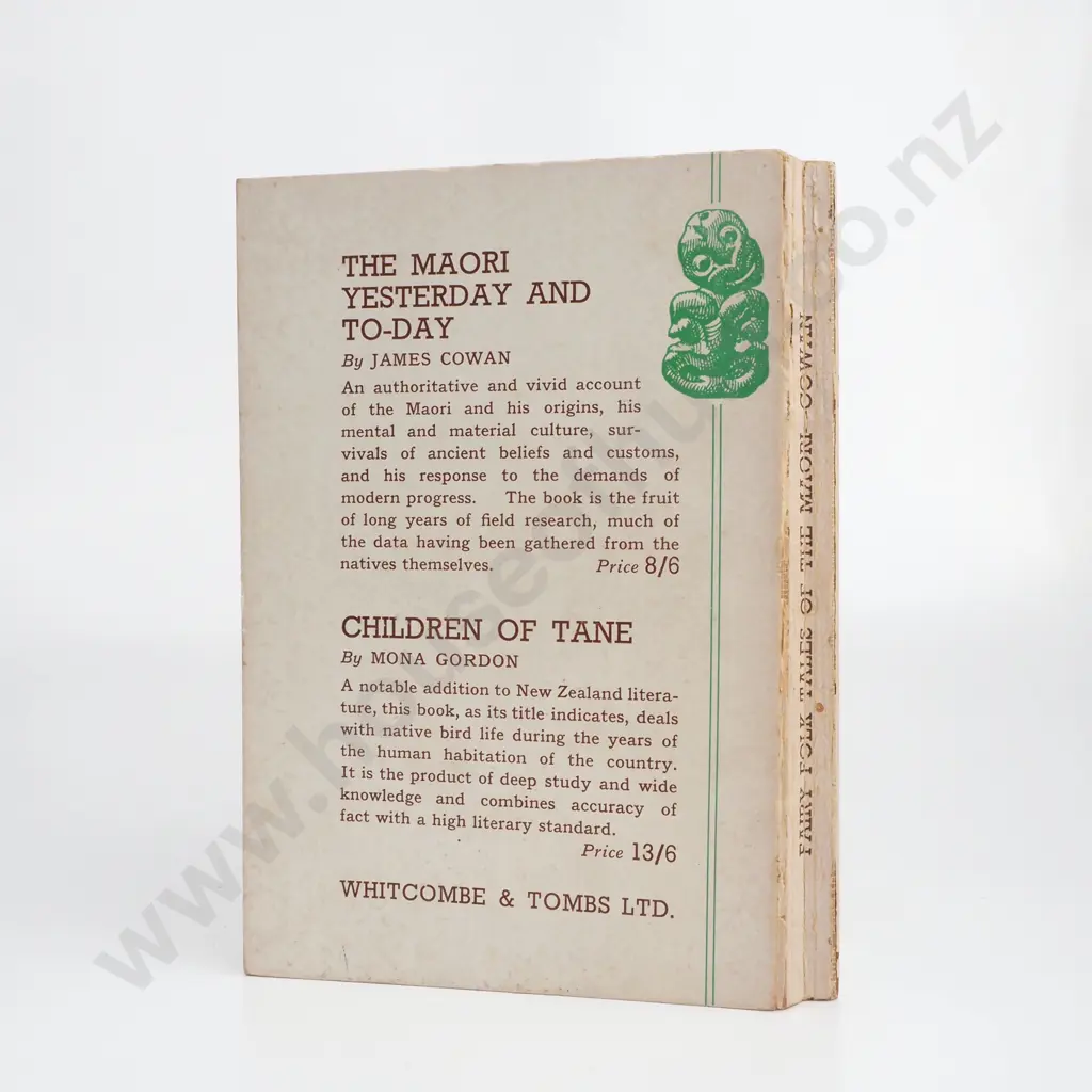 Cowan, James; Fairy Folk Tales of the Māori Image 1++