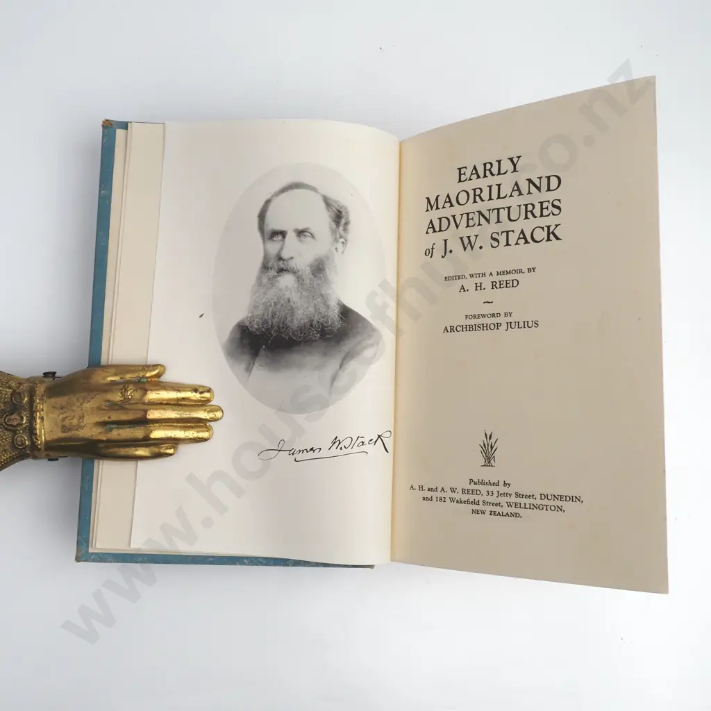 A.H.Reed - Early Maoriland Adventures of J.W.Stack Image 1++