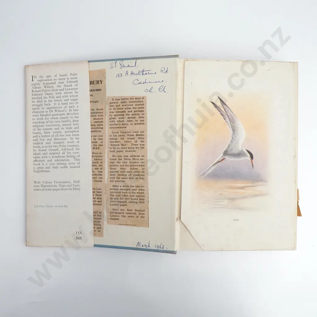 Seaver George,'Edward Wilson of the Antarctic, Naturalist and Friend', Publisher John Murray, 1959 Image 1++