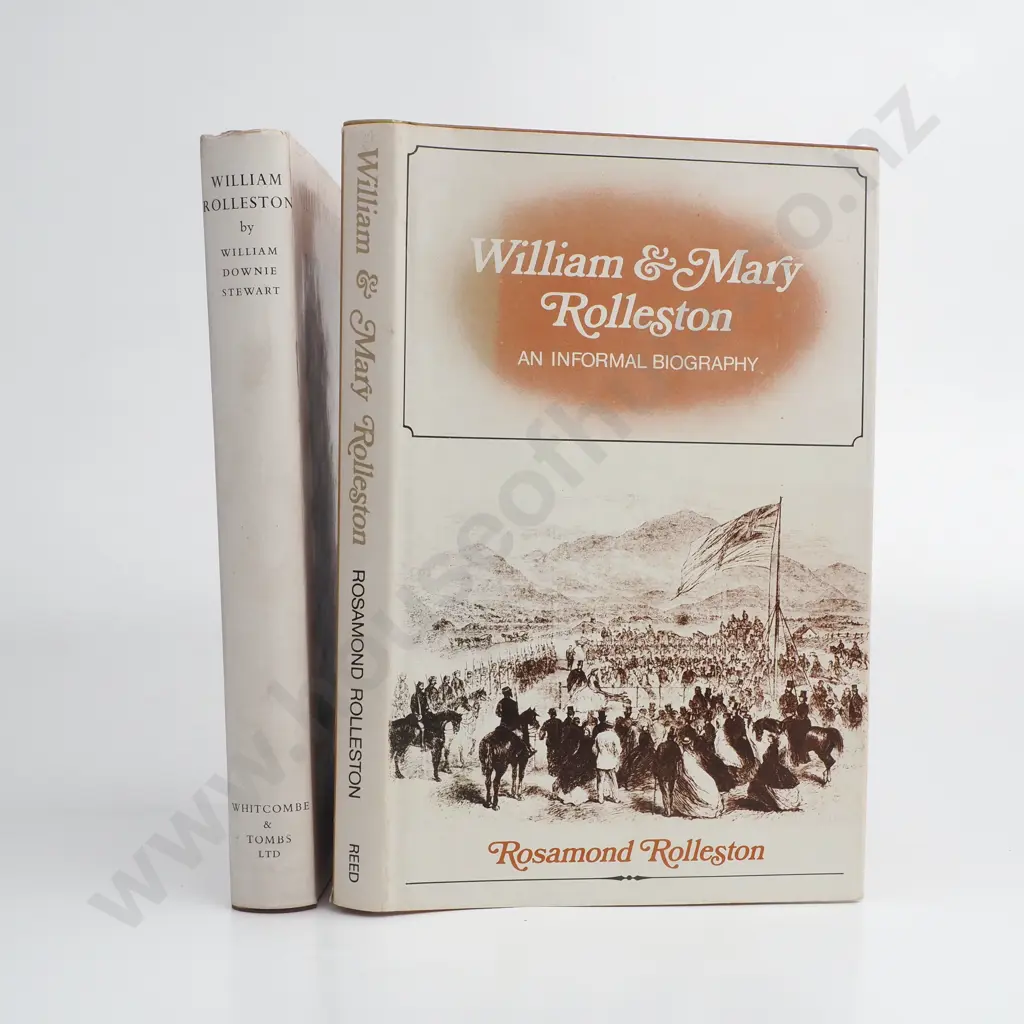 Two Books - Rosamond Rolleston; William & Mary Rolleston An Informal Biography Image 1++