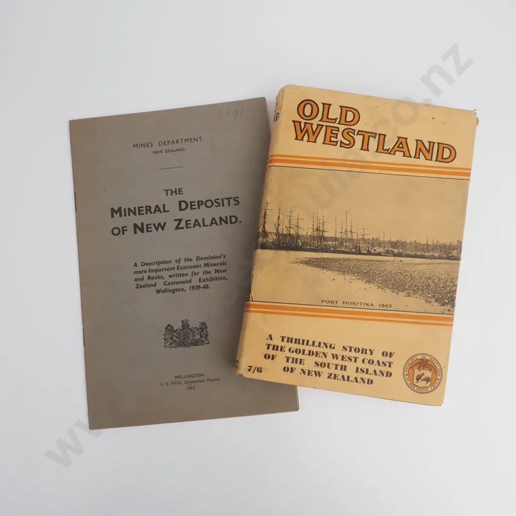 Lord Edward Iveagh  Old Westland: A Story of the Golden West Coast of the South Island of NZ Image 1++