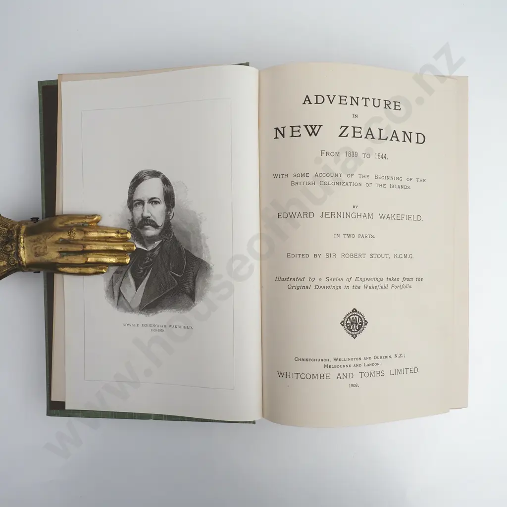 Edward Jenningham Wakefield; Adventure in New Zealand Image 1++