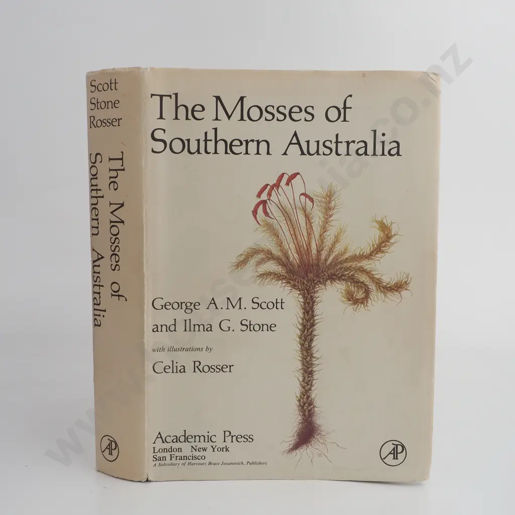 George A.M Scott & Alma G. Stone 'The Mosses of South Australia' 1976 Image 1++