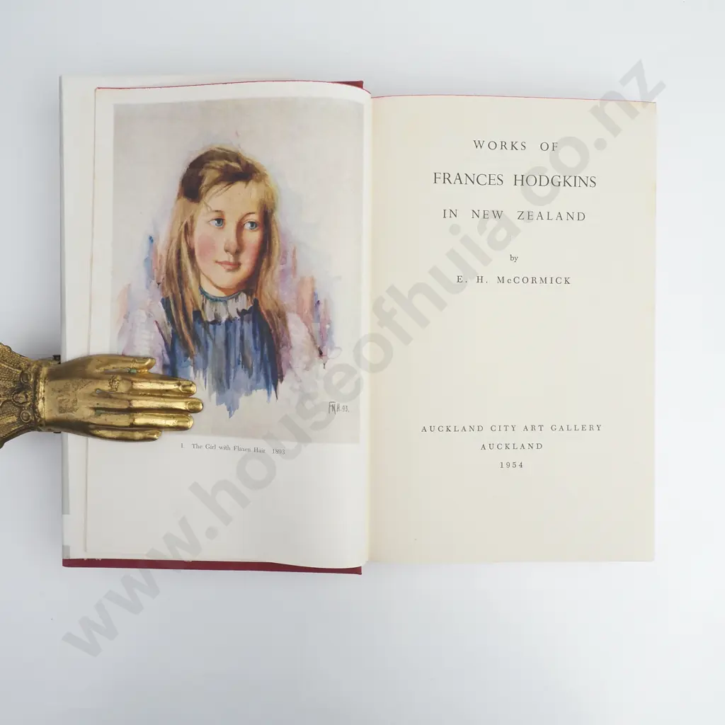 E H McCormick; Frances Hodgkins in New Zealand Image 1++