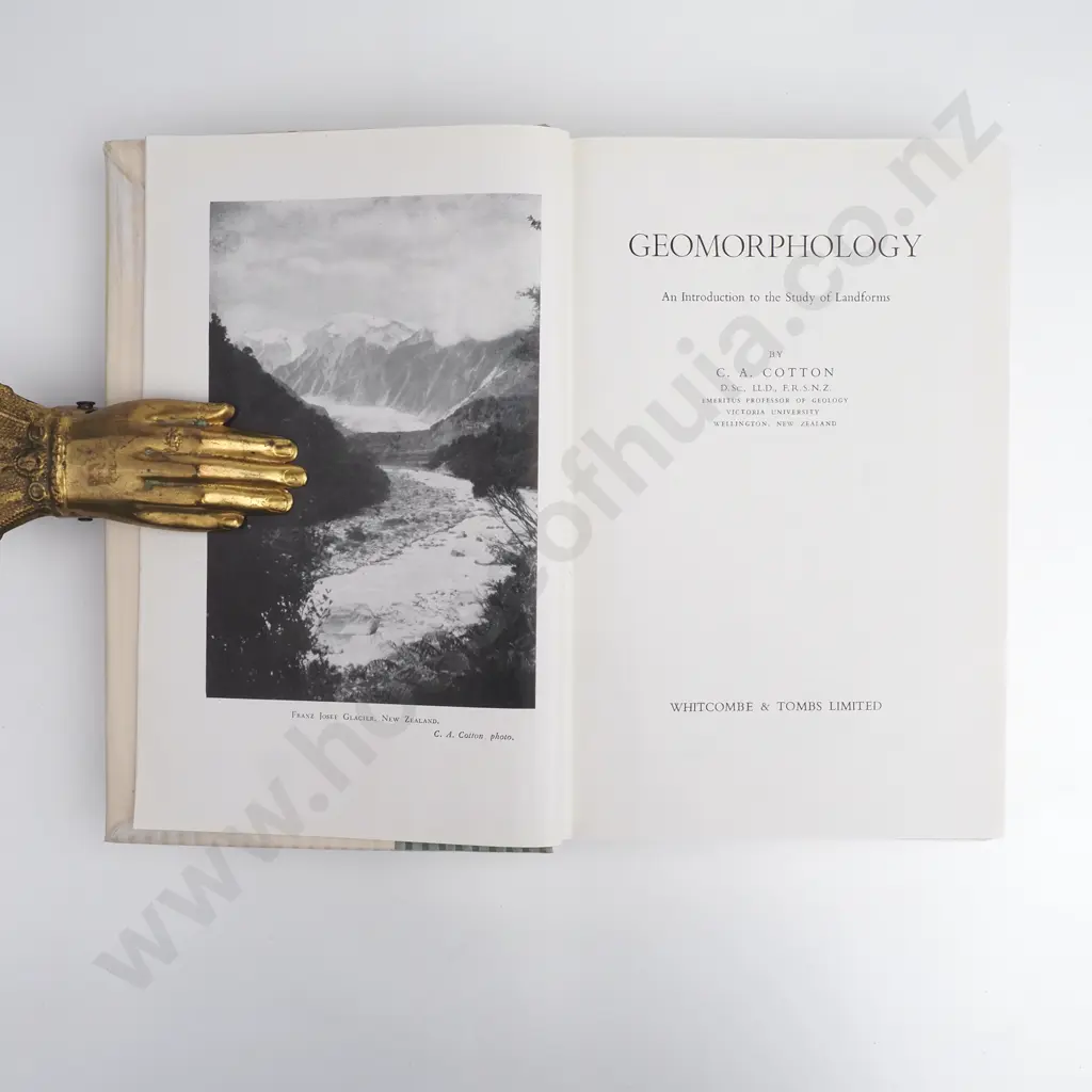 Dana James D;  C A CottonThe Geological Story 1875; Geomorphology of New Zealand1958 Image 1++