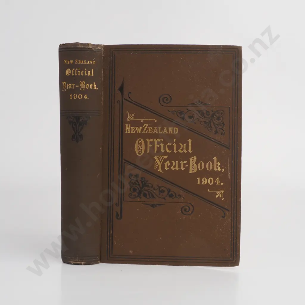 New Zealand Official Year Book 1904, Published by the Government Printer, 1904 Image 1++