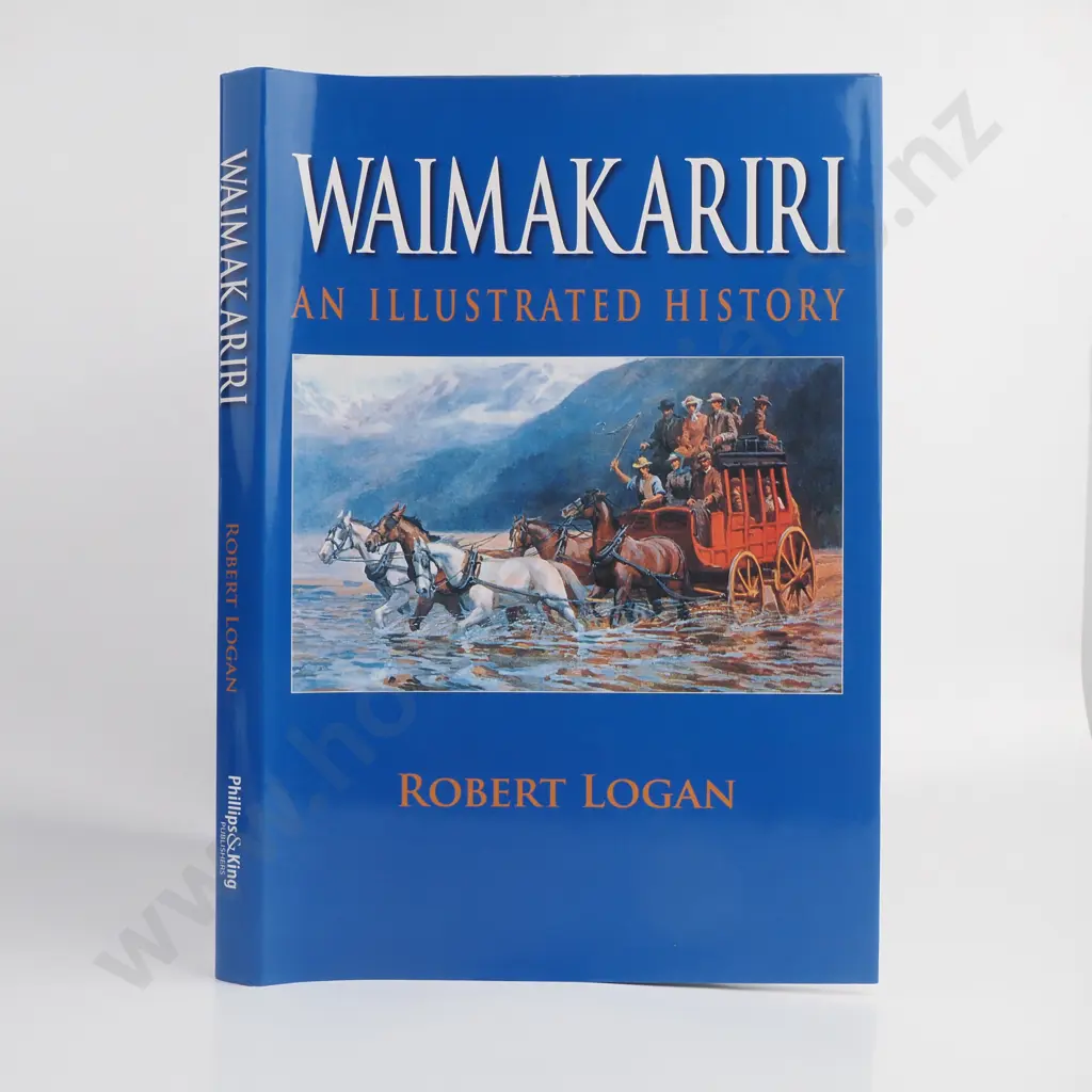 Logan R, 'Waimakariri, An Illustrated History', Publisher Phillips & King, 2008 Image 1++