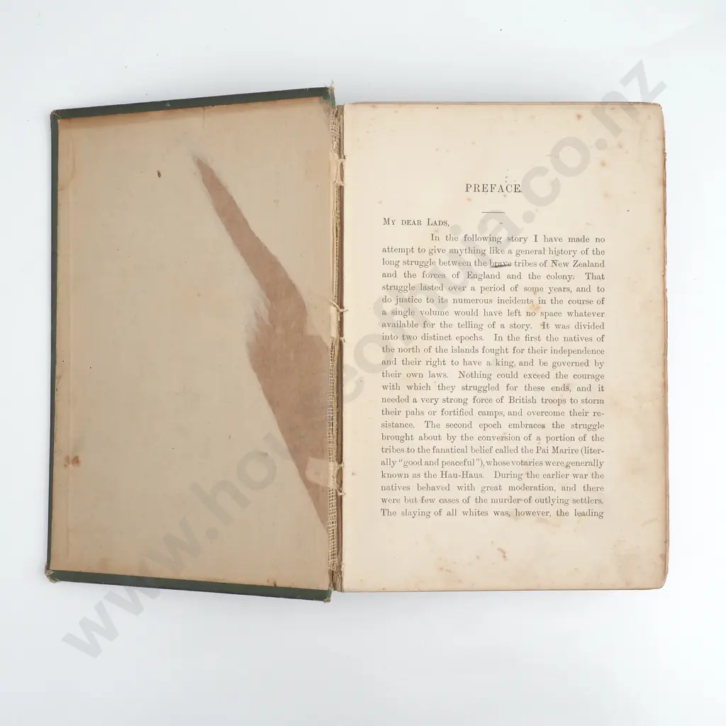 G. A. Henty - 'Maori & Settler  A Tale of the New Zealand War' Image 1++