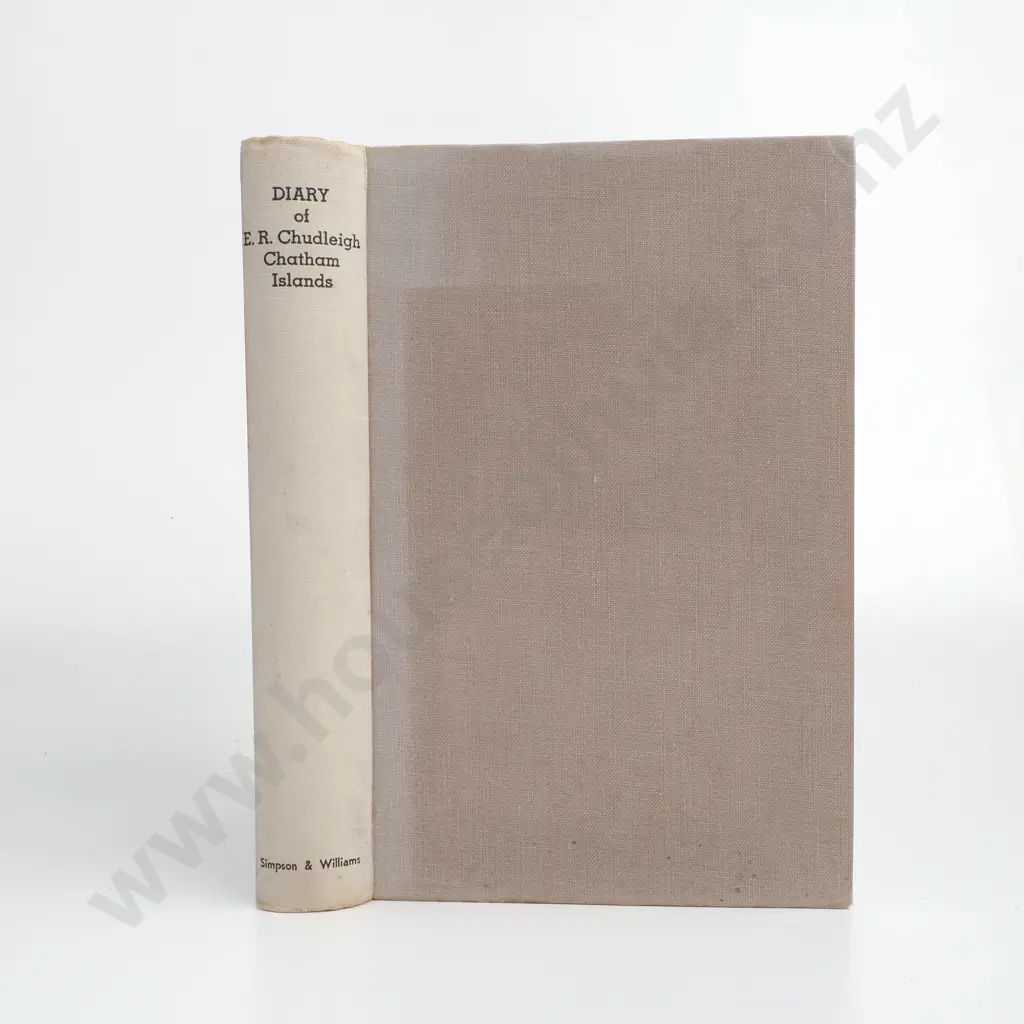 Richards, E. C.; Diary of E. R. Chudleigh Image 1++