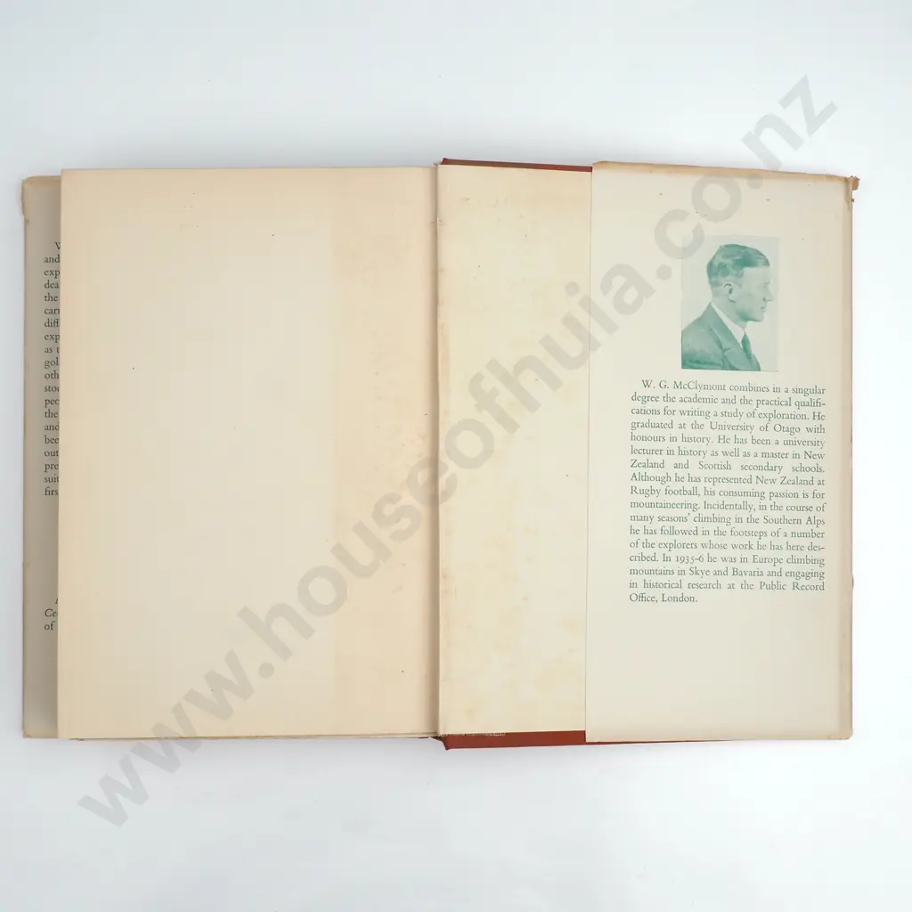 W.G. McClymont - 'The Exploration of New Zealand'. Image 1++