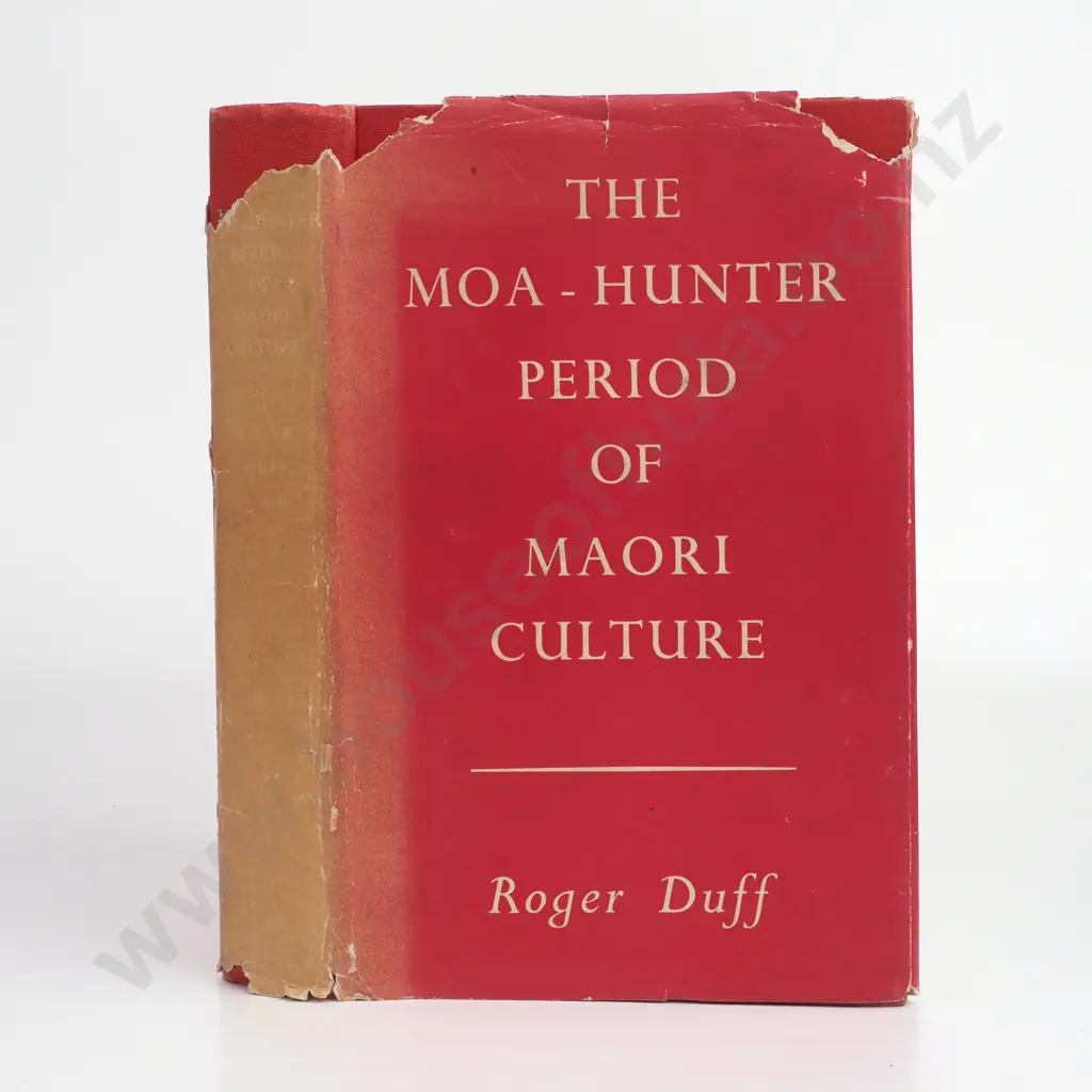 Roger Duff - 'The Moa-Hunter Period of Maori Culture' Image 1++