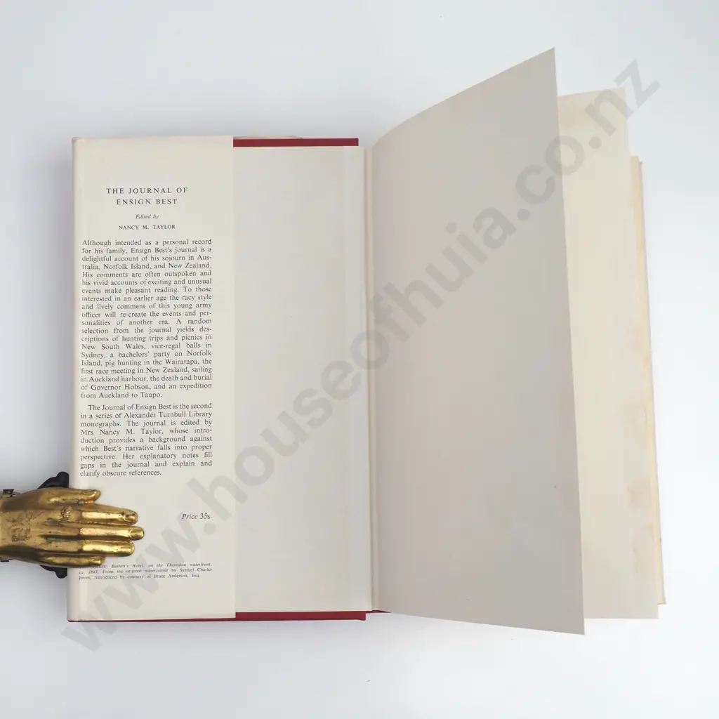Nancy M,Taylor - 'The Journal of Ensign Best'. Image 1++
