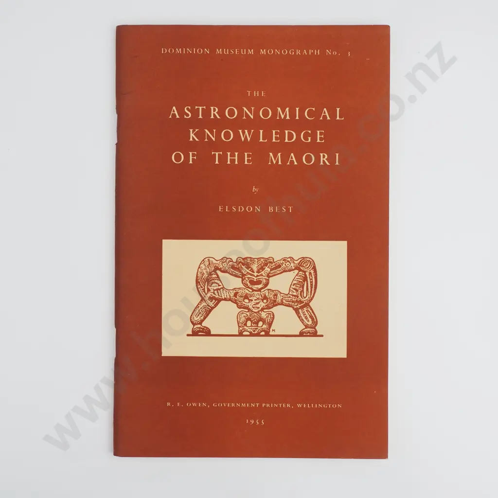 Elsdon Best - 'The Astronomical Knowledge of the Maori'. Image 1++