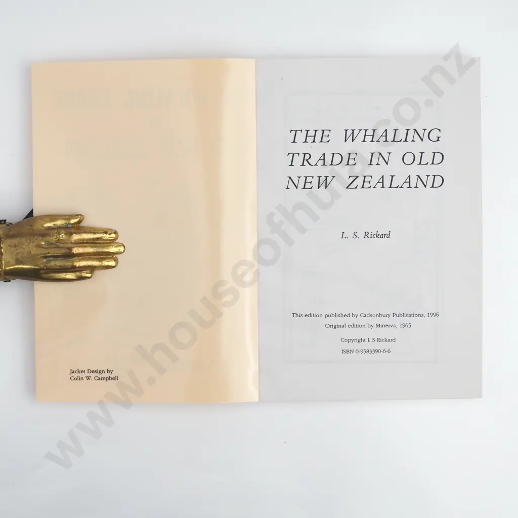L.S Rickard - The Whaling Trade in Old New Zealand. Image 1++