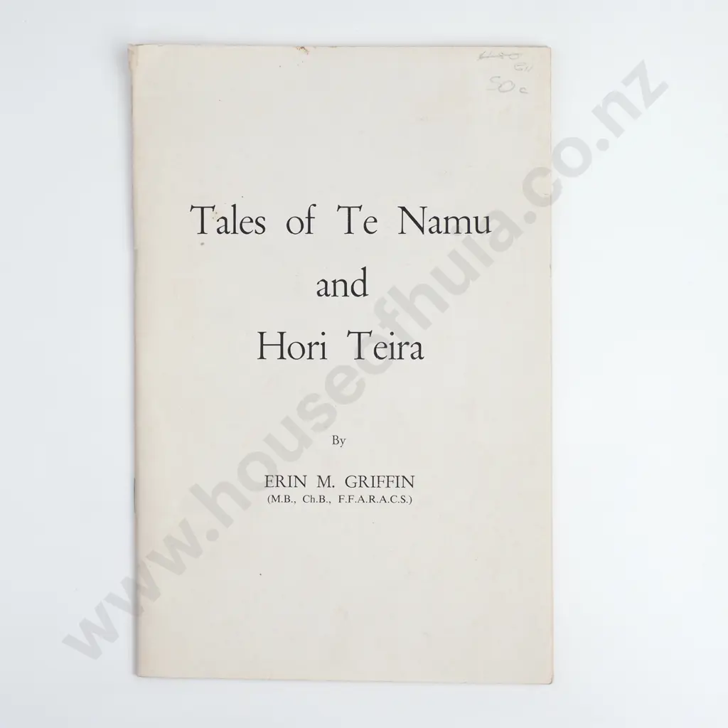 Erin M. Griffin - 'Tales of Te Namu and Hori Teira' Image 1++