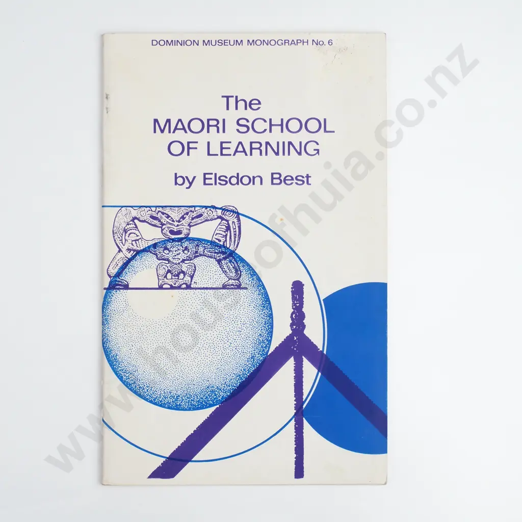 Elsdon Best - ' The Maori School of Learning' Image 1++