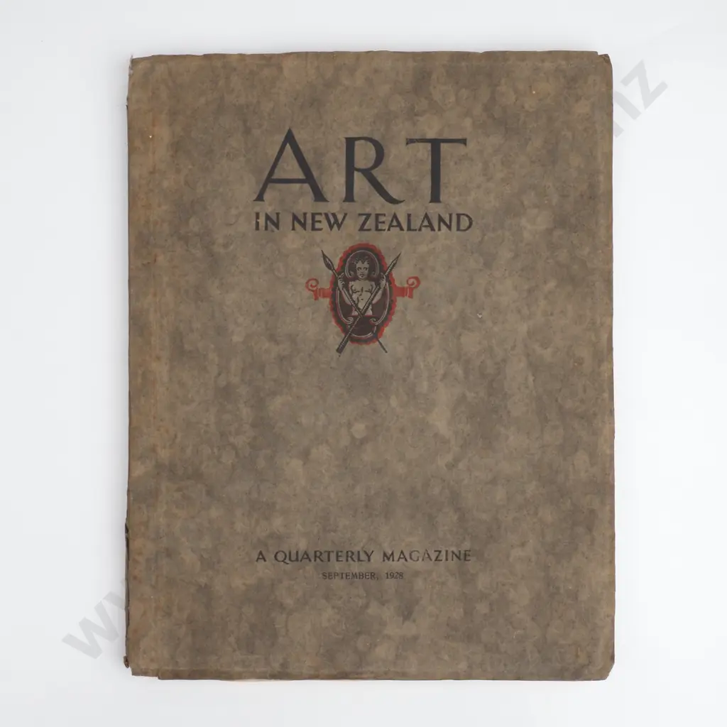 Art in New Zealand (Magazine) September 1928 Image 1++