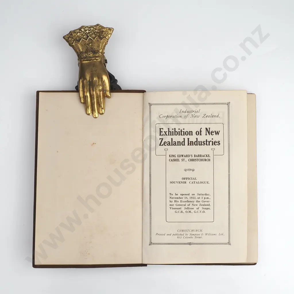 Souvenir of the Dominion Industrial Exhibition, Christchurch 1922 Image 1++