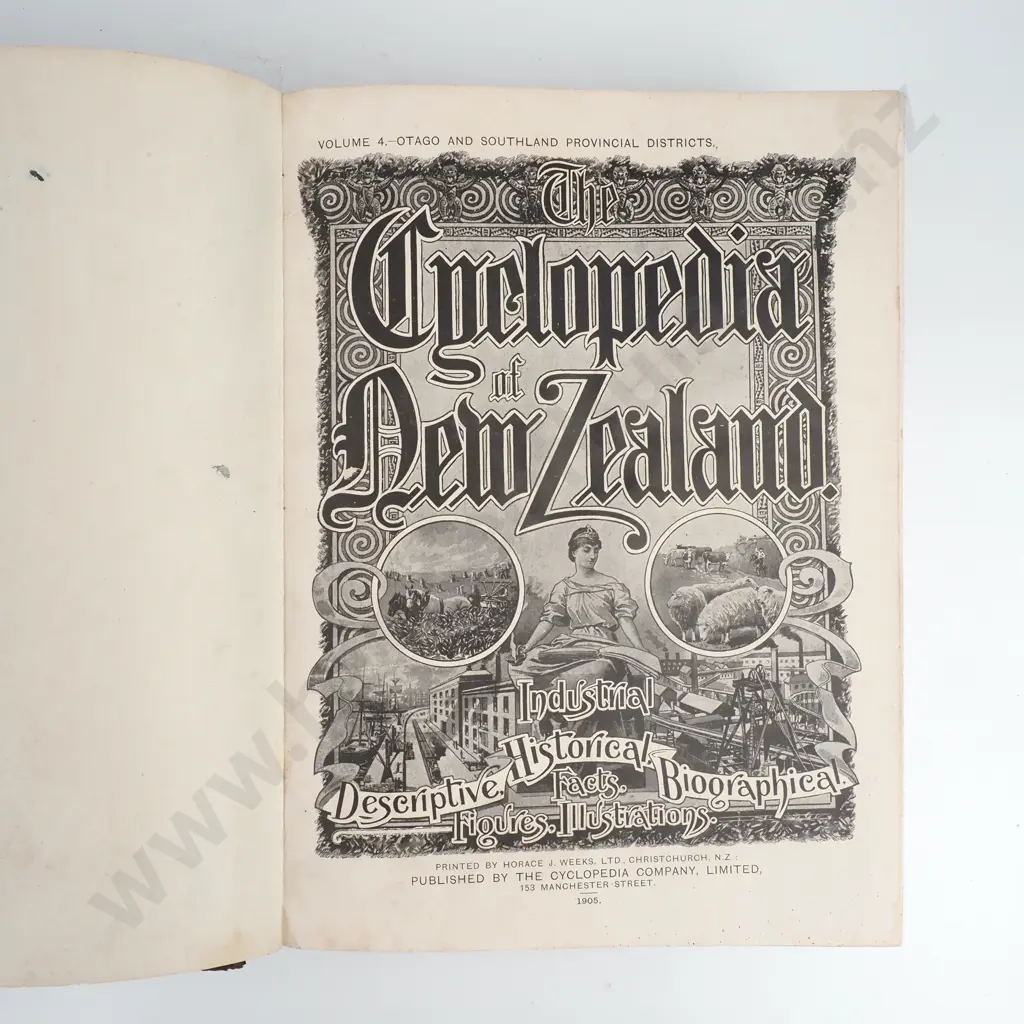 The Cyclopedia of New Zealand Vol. 4 Otago and Southland Provincial Districts Image 1++