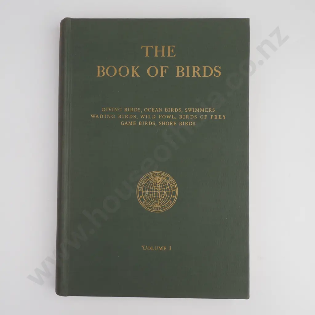 The Book of Birds Vol I & II, National Geographic Society, 1937 Hardcover Image 1++