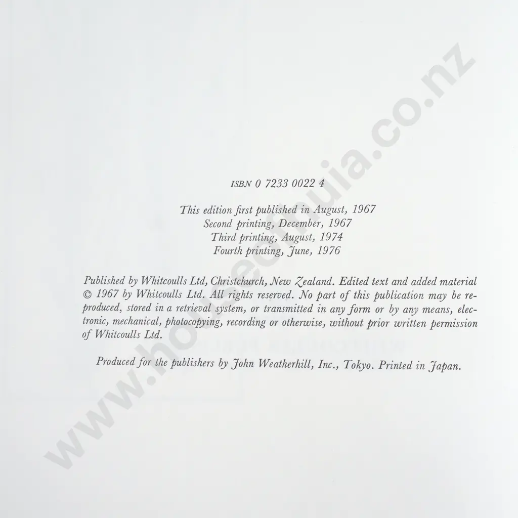 Buller's Birds of New Zealand Image 1++