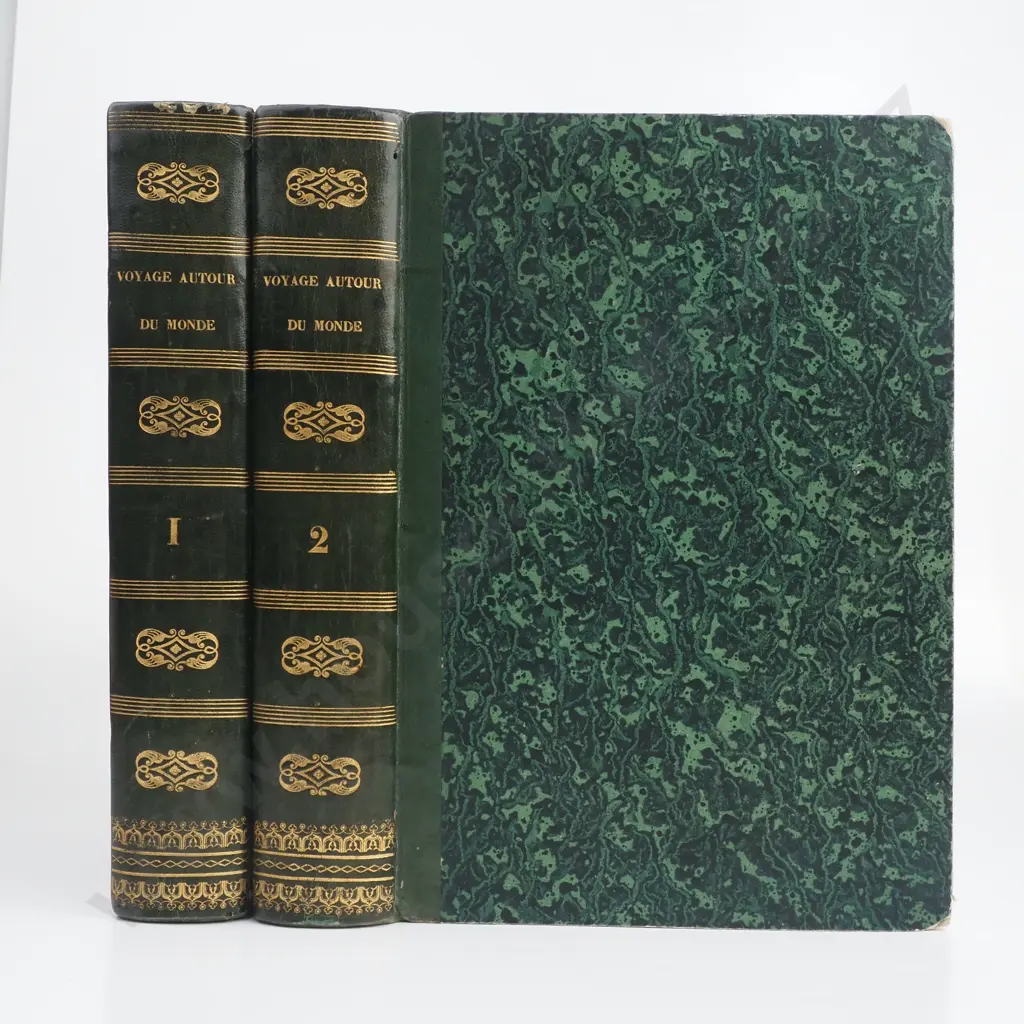M. Dumont D'Urville - 'Voyage Pittoresque Autour Du Monde' Vol. 1 & 2 (1834 & 1835) Image 1++