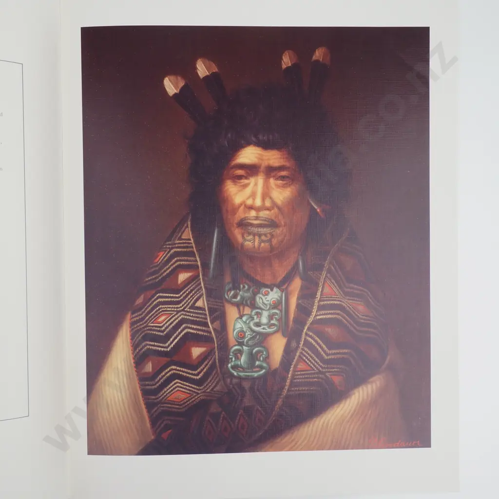 Dr. Briar Gordon , Prof. Peter Stupples -'Gottfried Lindauer , His Life and Maori Art'. Image 1++