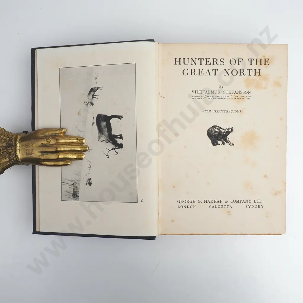 Stefansson, Vilhjalmur; Hunters of the Great North Image 1++