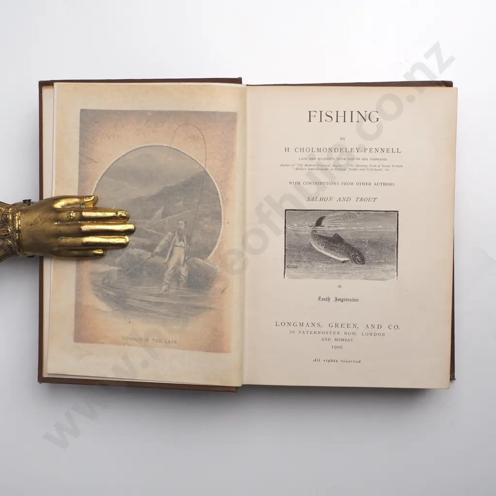 Cholmondeley-Pennell, H. - Fishing: Salmon and Trout, Published Longmans Green & Co., 1907 Image 1++
