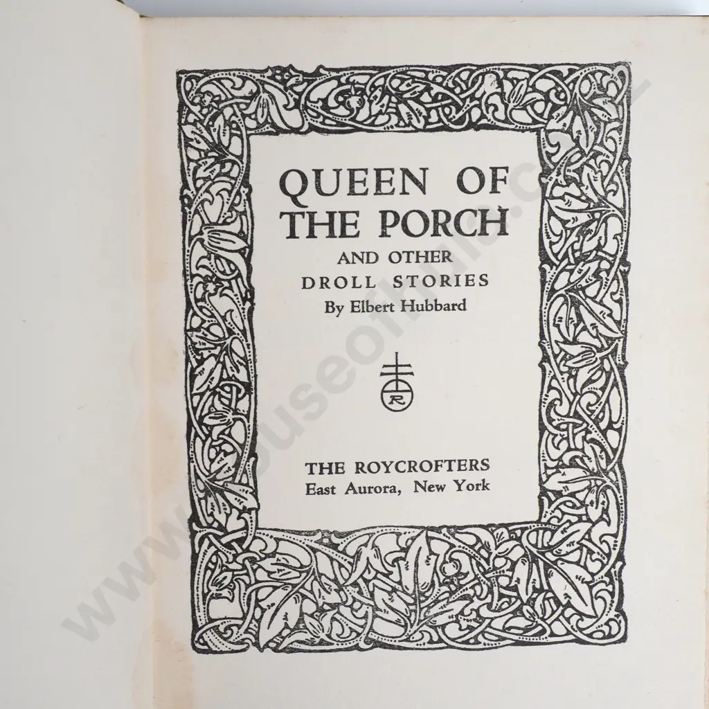 Hubbard, Elbert - Droll Stories: 3 Volumes, The Roycrofters, 1920 Image 1++