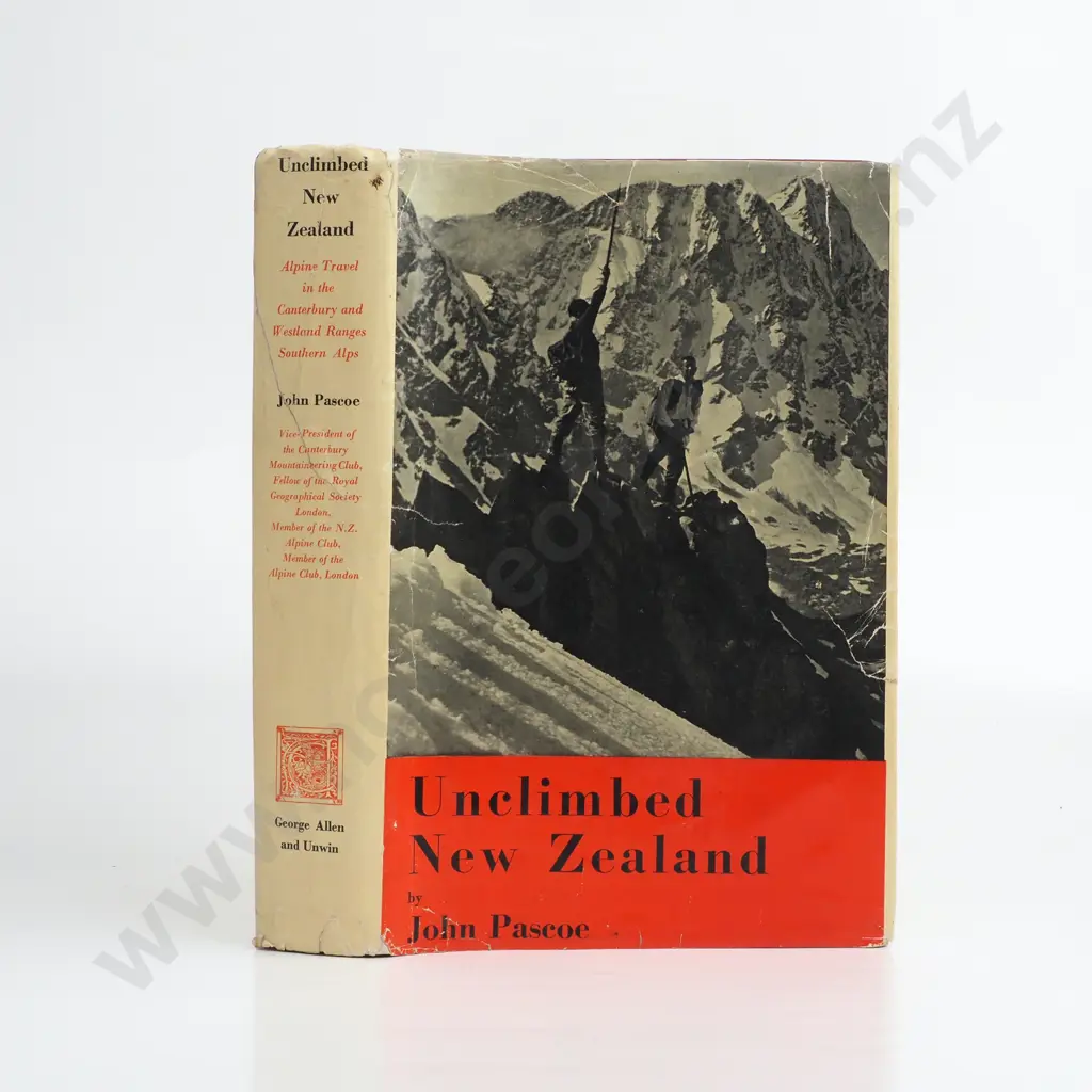 Pascoe, John; Unclimbed New Zealand Image 1++