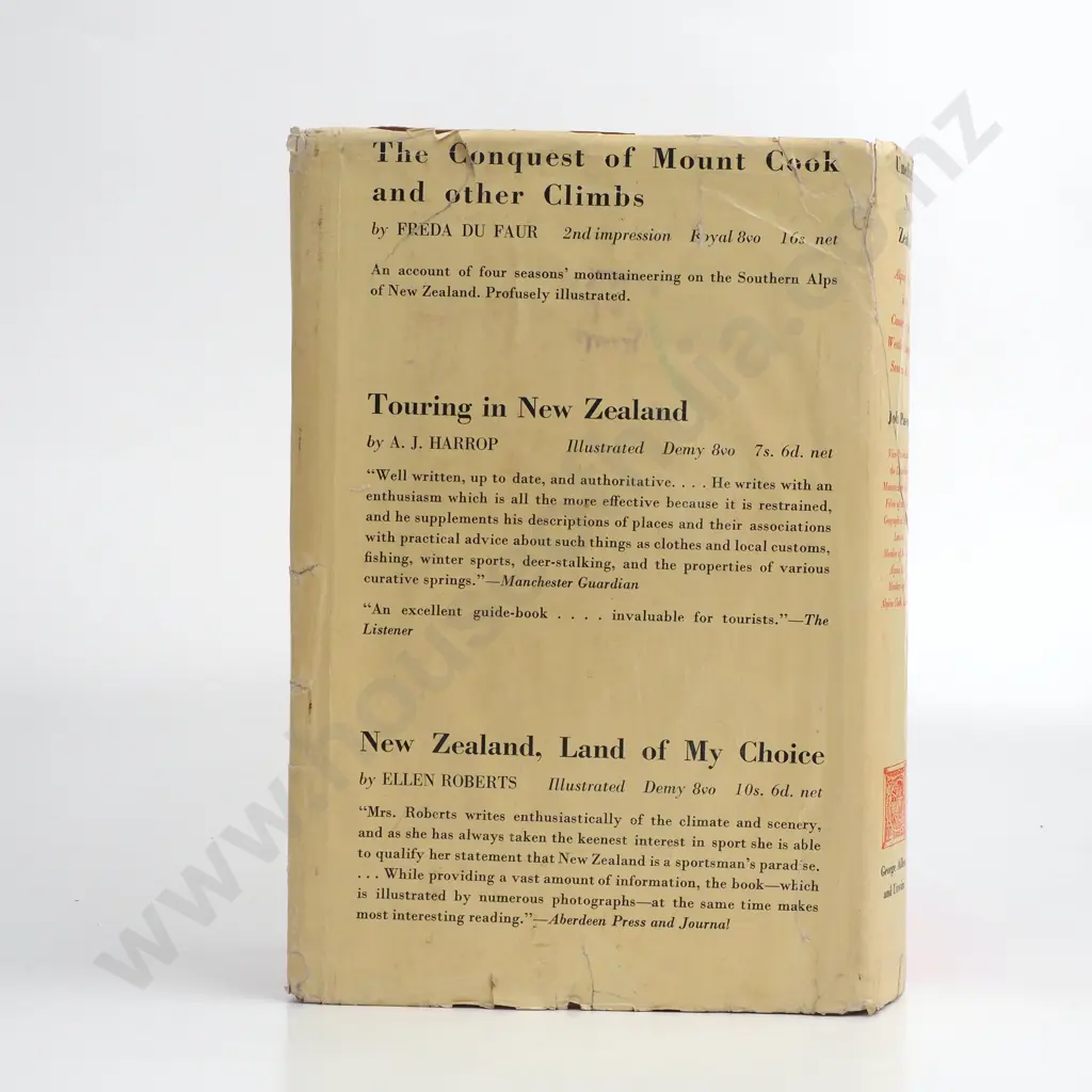 Pascoe, John; Unclimbed New Zealand Image 1++
