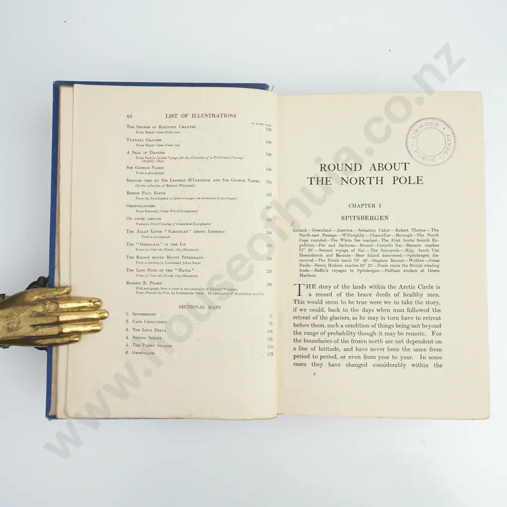 Gordon, W. J.; Round About The North Pole Image 1++