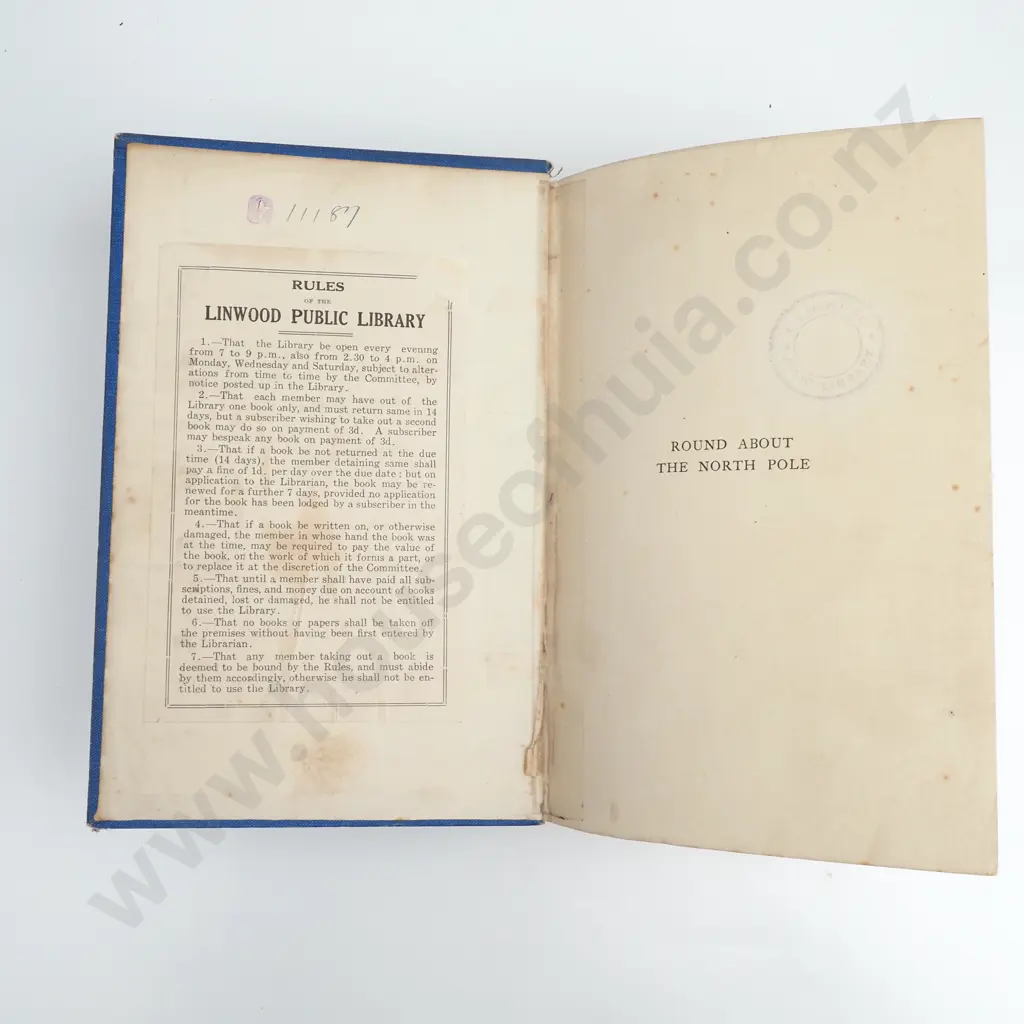 Gordon, W. J.; Round About The North Pole Image 1++
