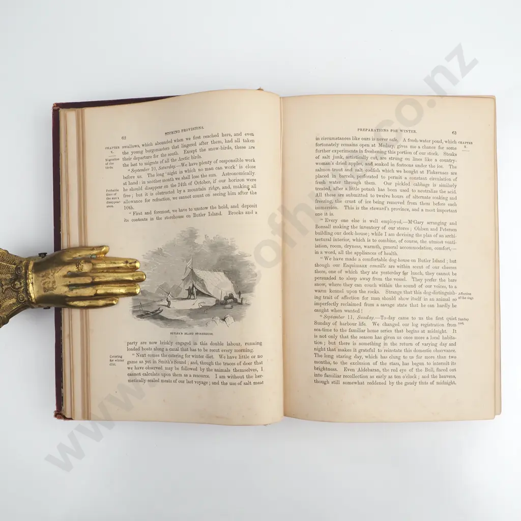 Kane, Elisha Kent; Arctic Explorations in Search of Sir John Franklin Image 1++