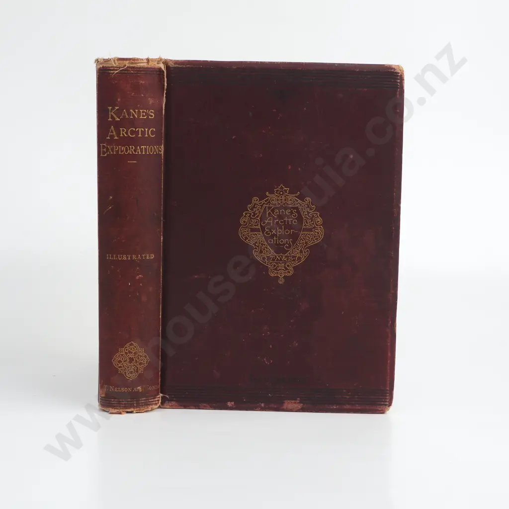 Kane, Elisha Kent; Arctic Explorations in Search of Sir John Franklin Image 1++