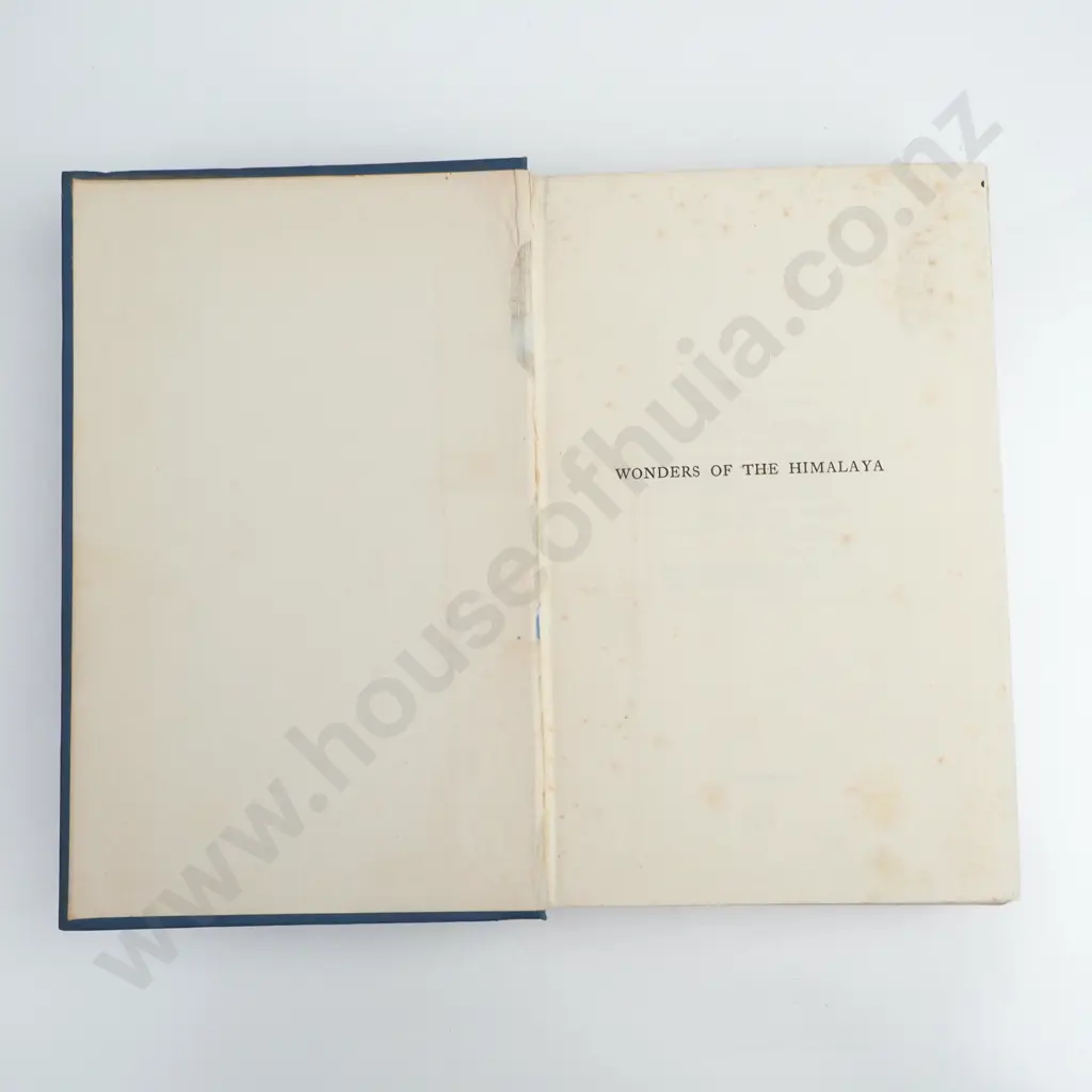 Younghusband. Sir Francis - Wonders of the Himalaya,  John Murray London, 1924 Reprint Image 1++