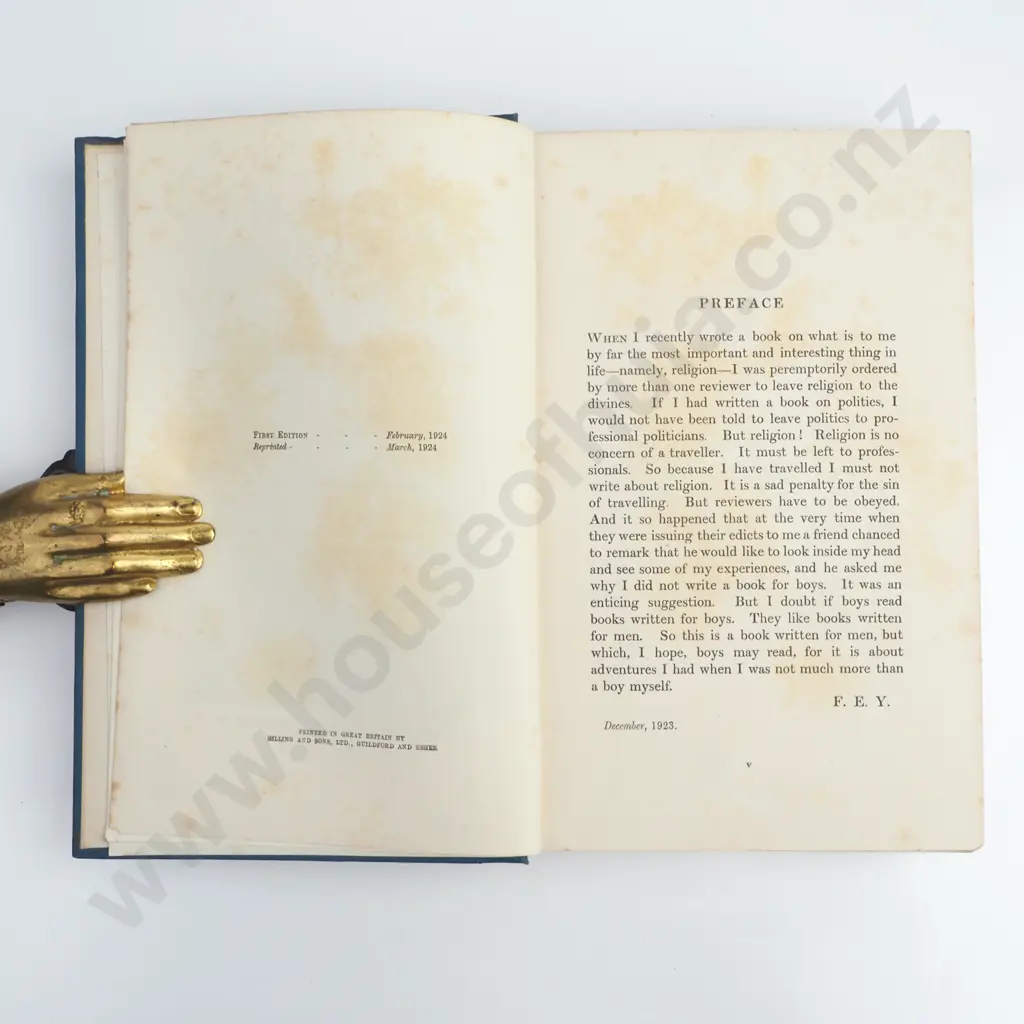 Younghusband. Sir Francis - Wonders of the Himalaya,  John Murray London, 1924 Reprint Image 1++